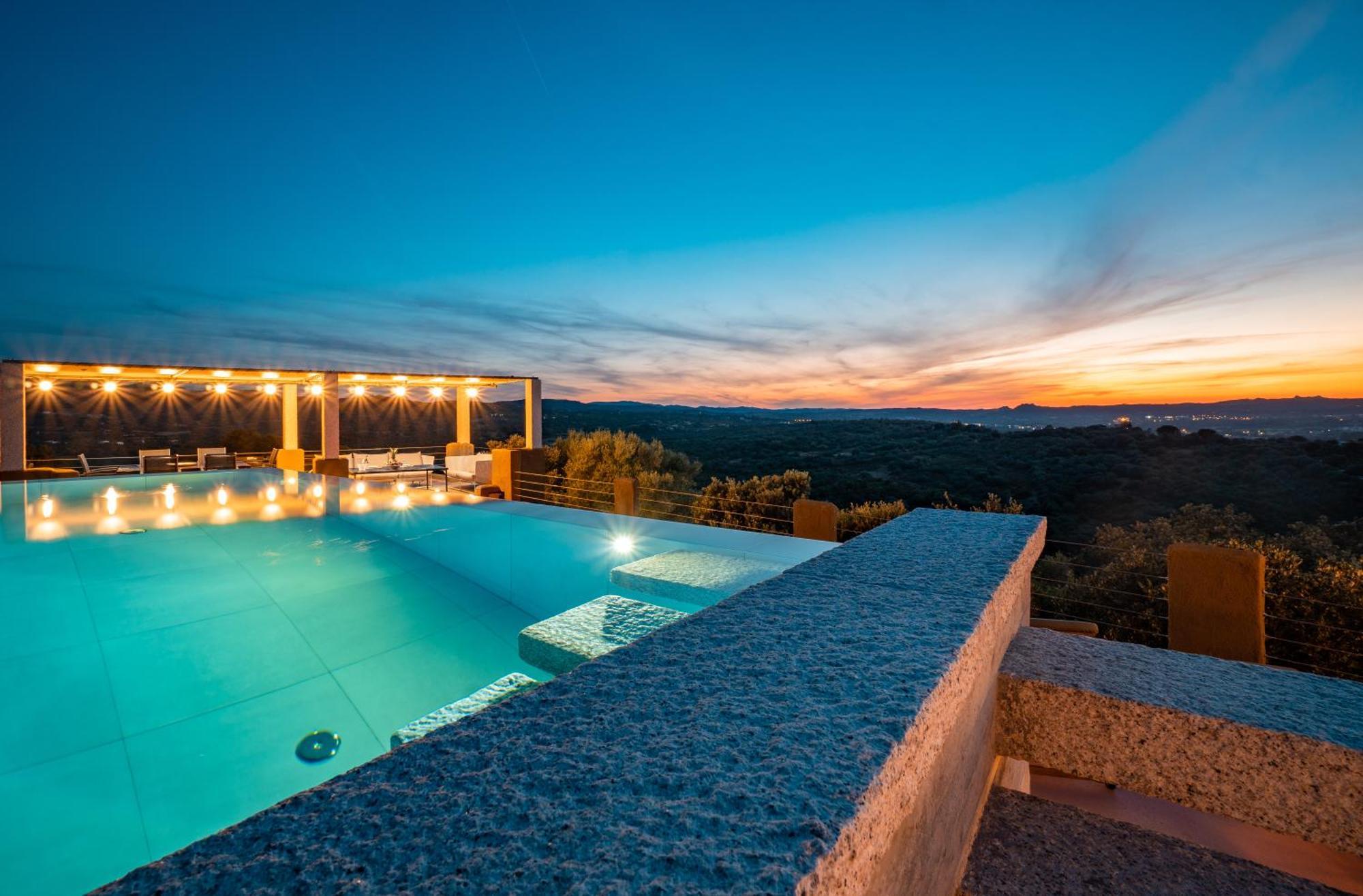 Villa Tre Nibbari San Pantaleo Bagian luar foto