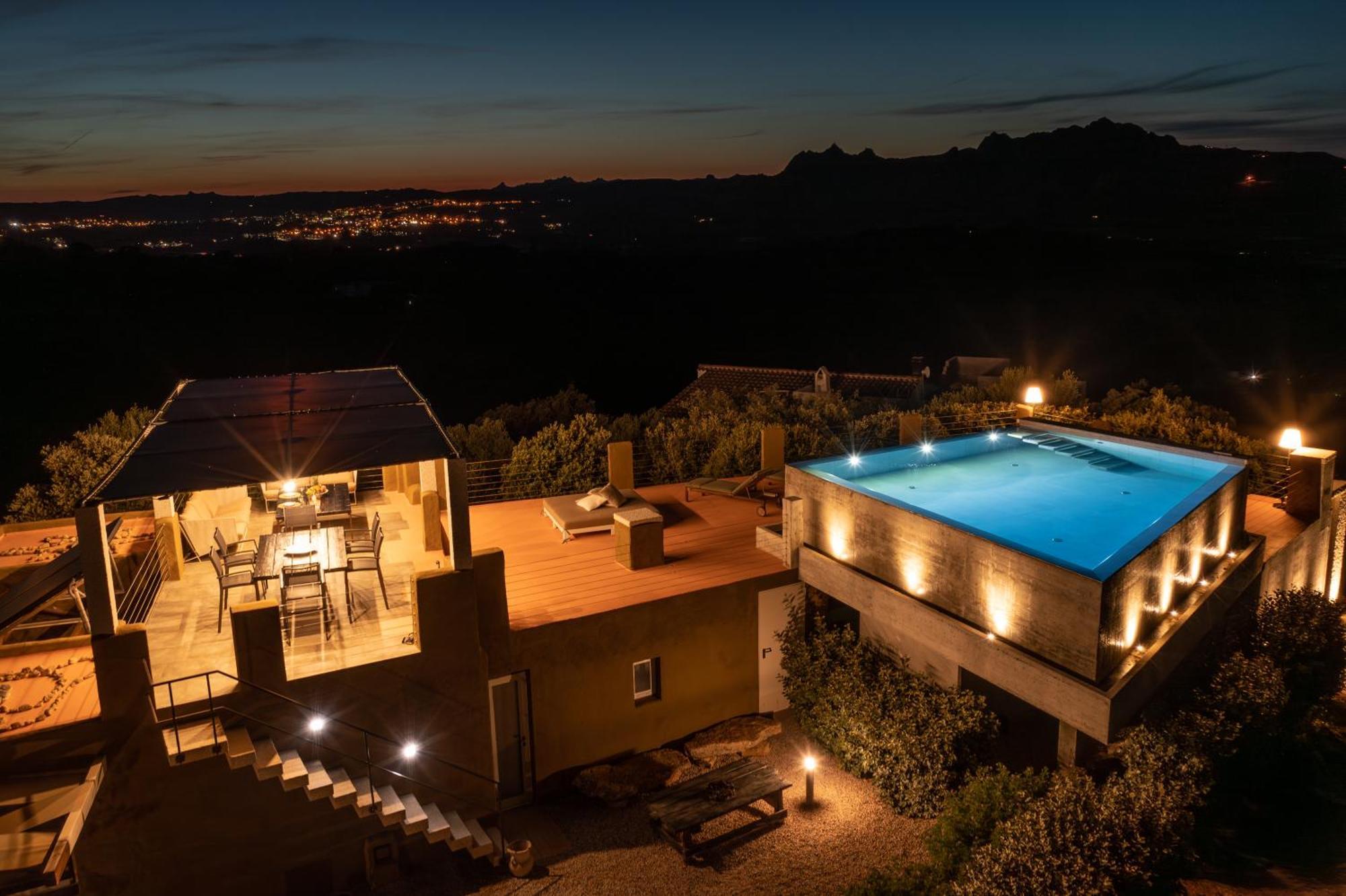 Villa Tre Nibbari San Pantaleo Bagian luar foto