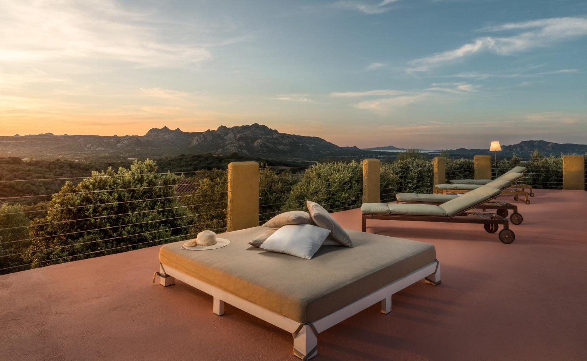 Villa Tre Nibbari San Pantaleo Bagian luar foto